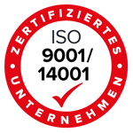 Guetesiegel ISO 9001+14001